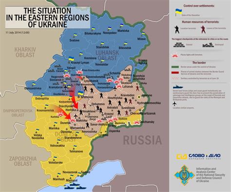 russia ukraine war interactive map